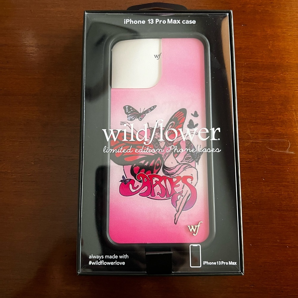Aries Wildflower iPhone 13 Pro Max Case New In Box